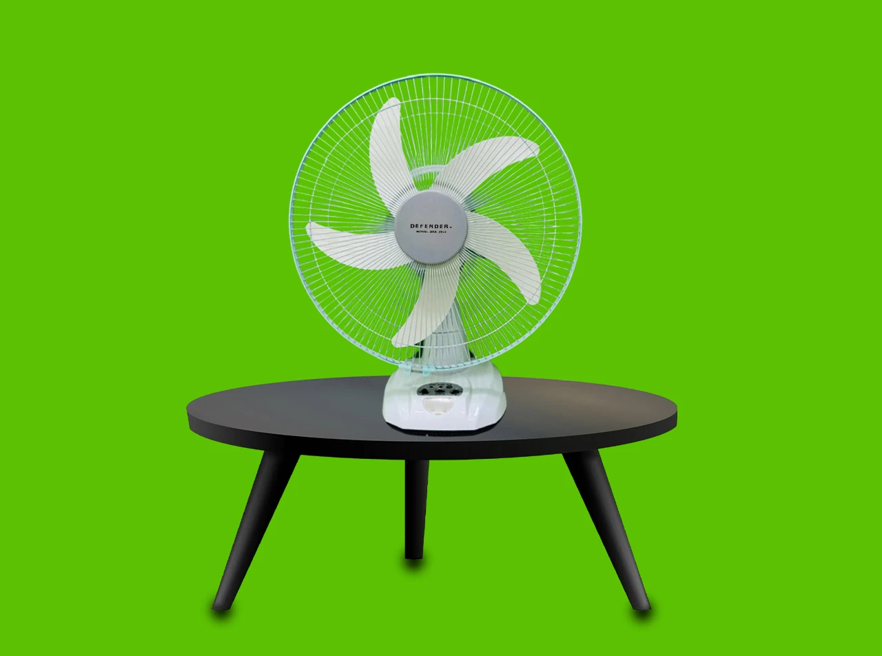 Defender Rechargeable Table Fan - DF-2914 view 4