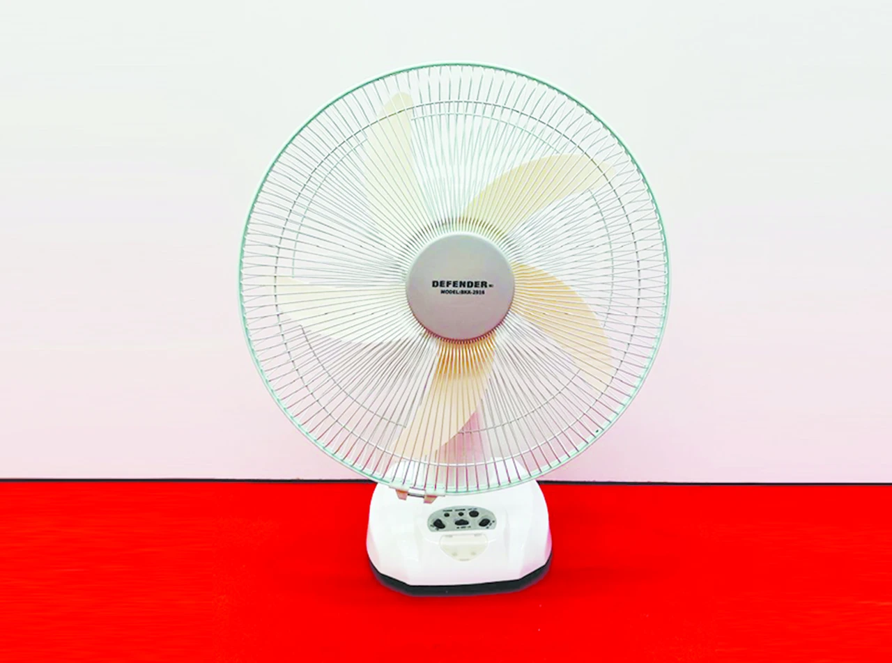 Defender Rechargeable Table Fan - DF-2914 view 2
