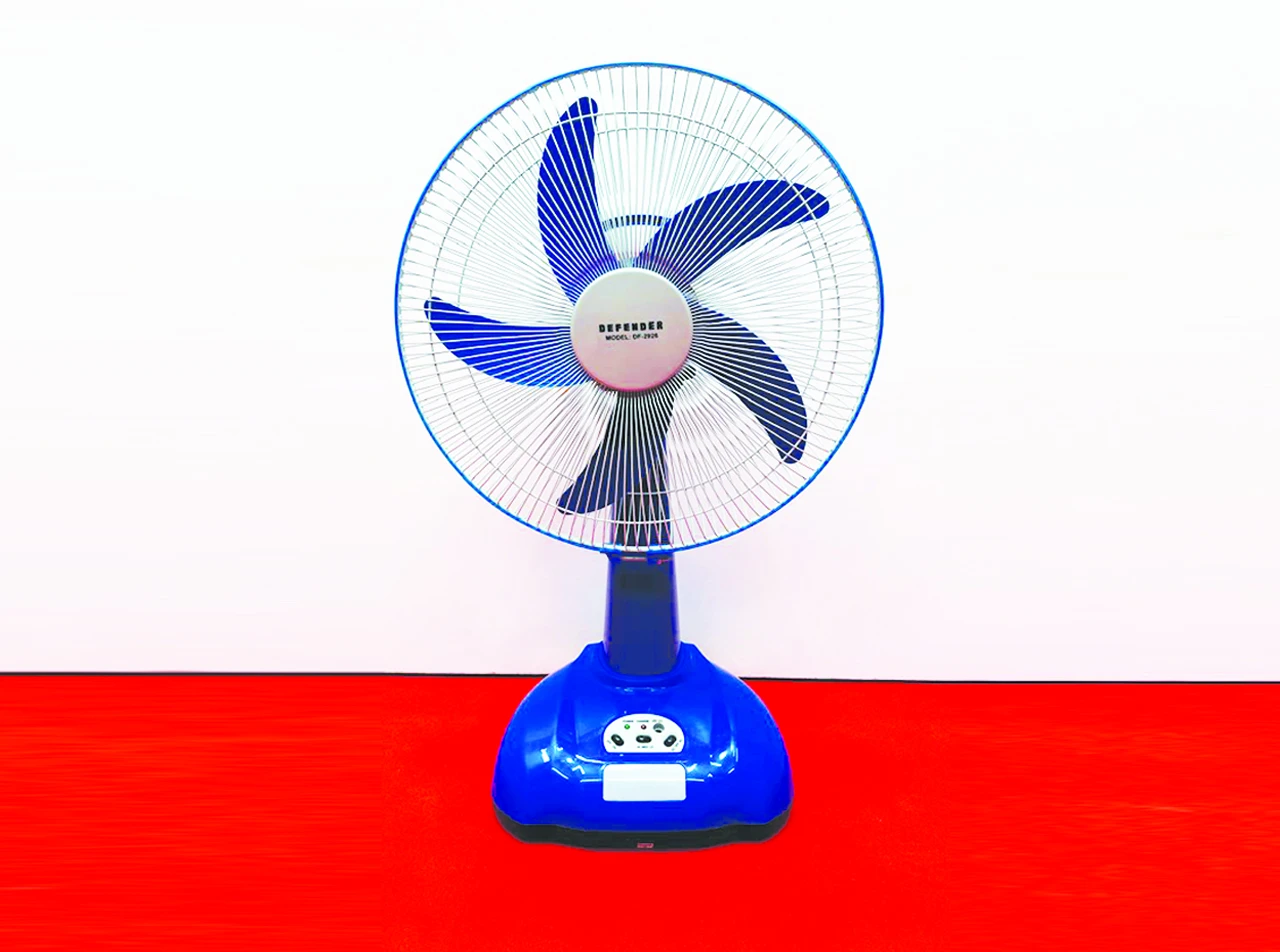 Defender Rechargeable Table Fan | DF-2926