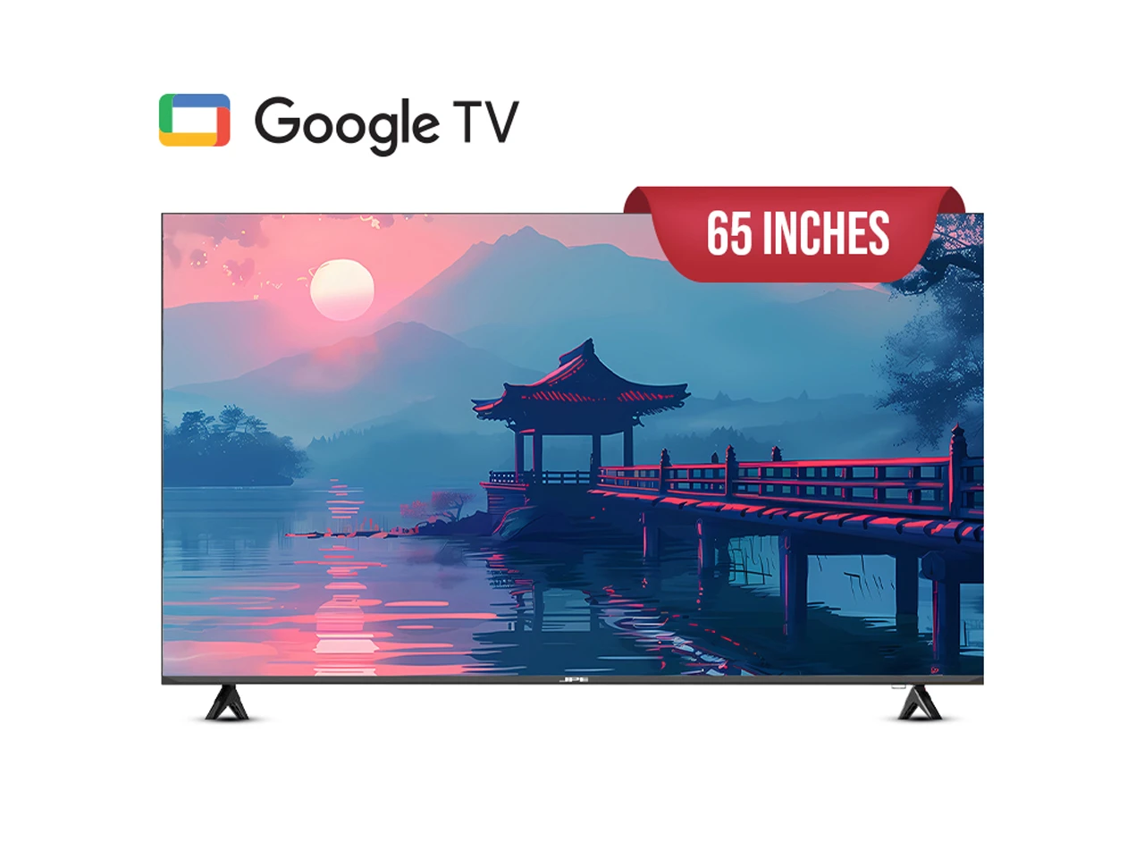 JPE 65 Inch Google Smart TV DLED 4K - E65Y71D view 3