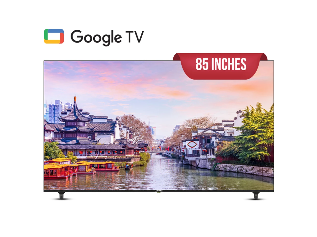 JPE 85 Inch Google Smart TV DLED 4K - E85F2A view 3