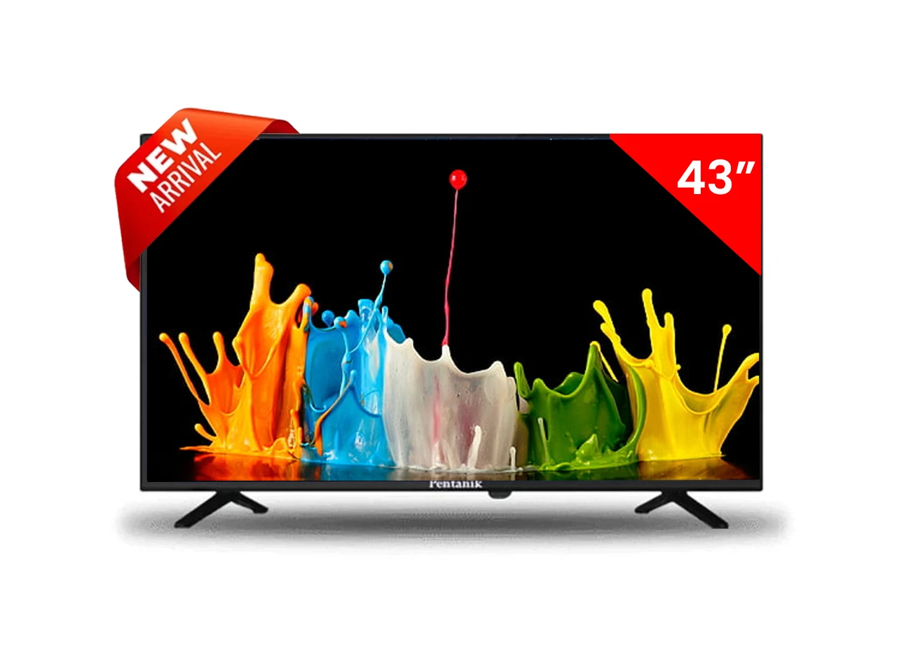 Pentanik 43 inch Double Glass Voice TV
