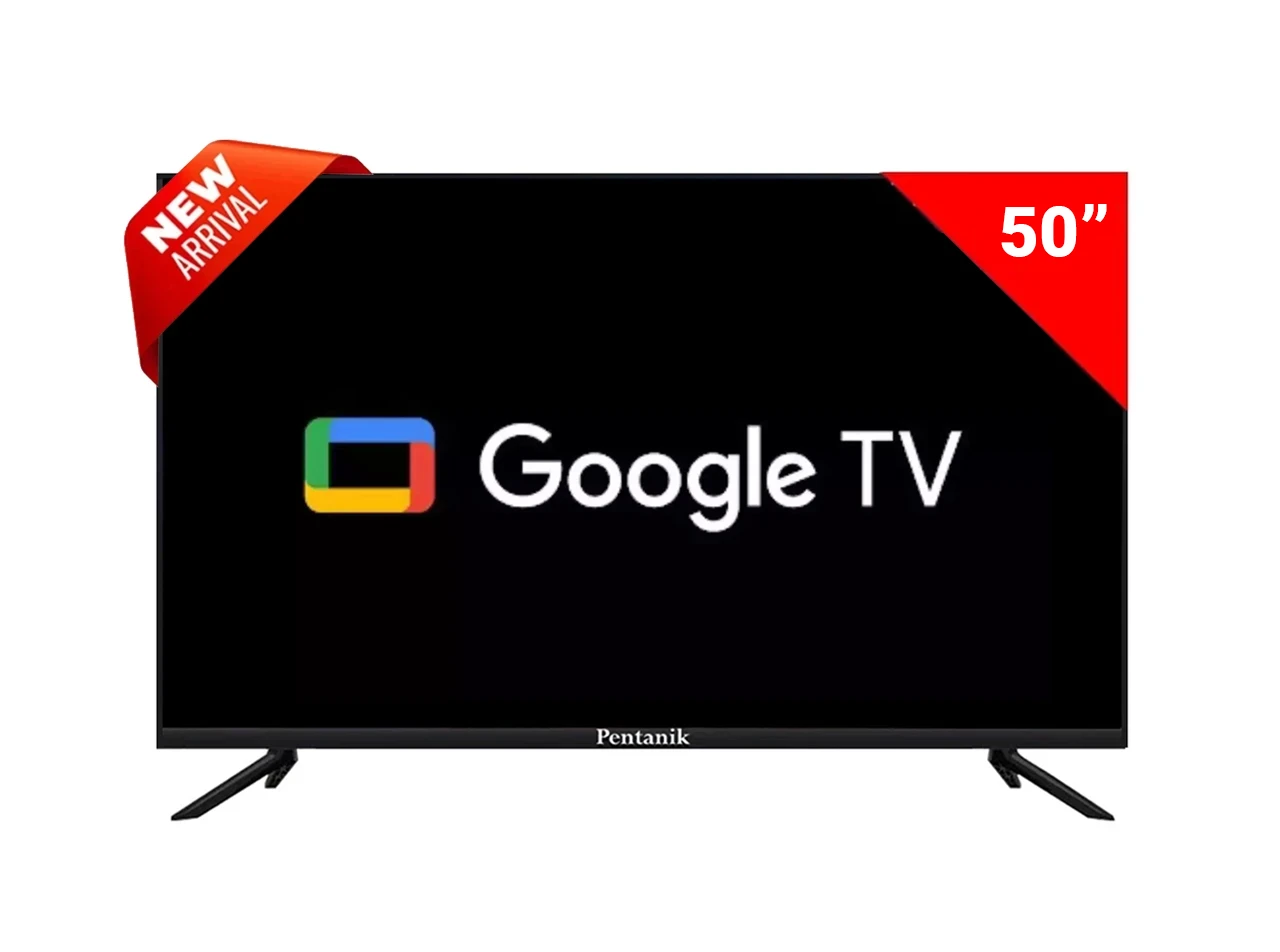 Pentanik 50 Inch 4K Google Voice TV