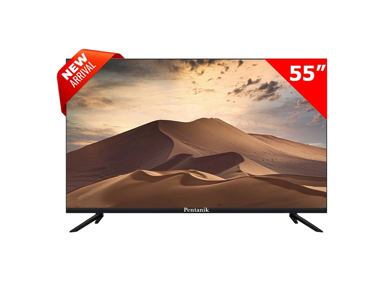 Pentanik 55 Inch 4k Voice TV Google Assistant
