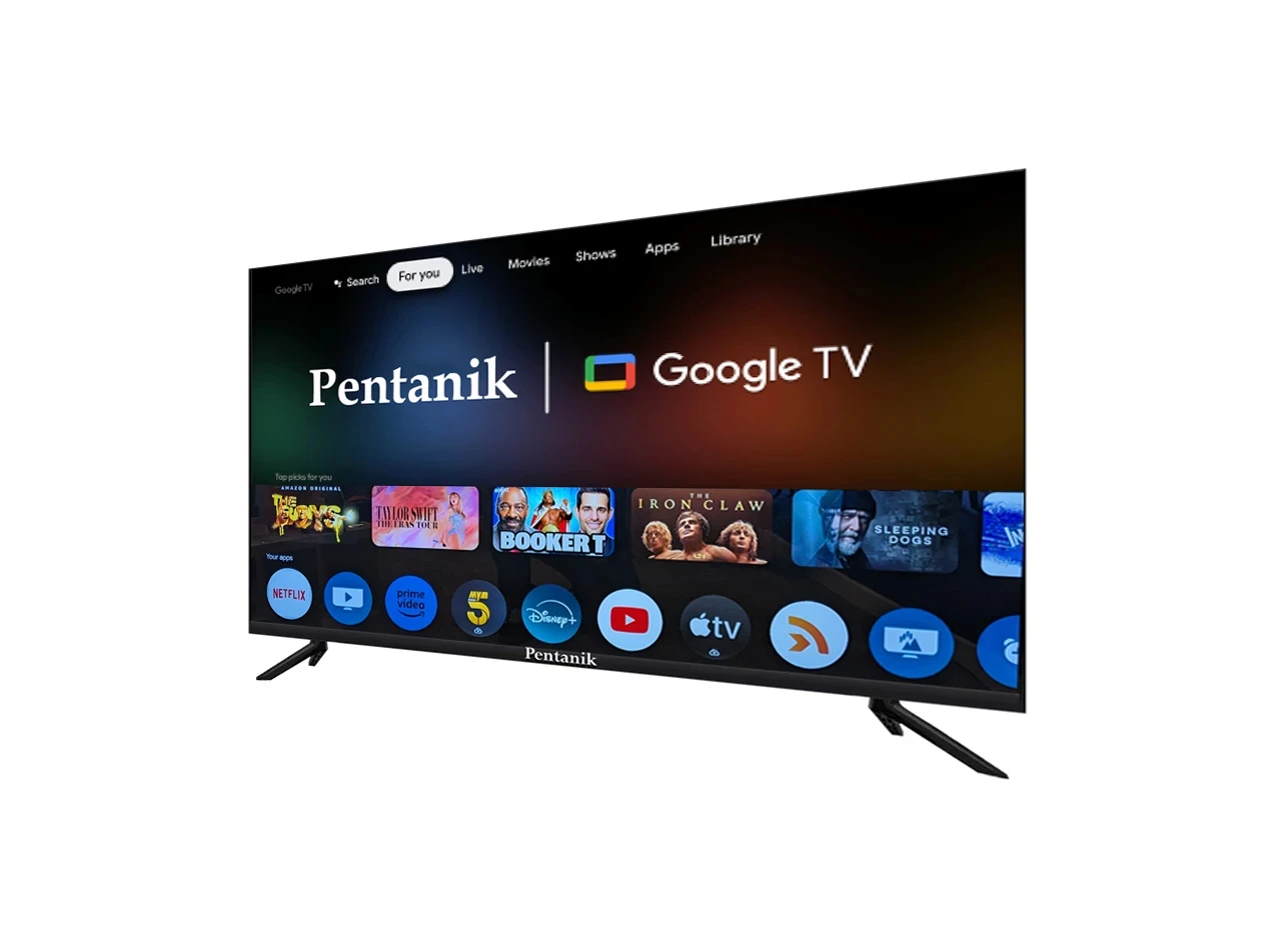 Pentanik 55 Inch Google 4k Voice TV view 4