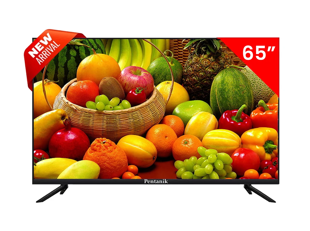 Pentanik 65 Inch 4K Voice Control Frameless TV
