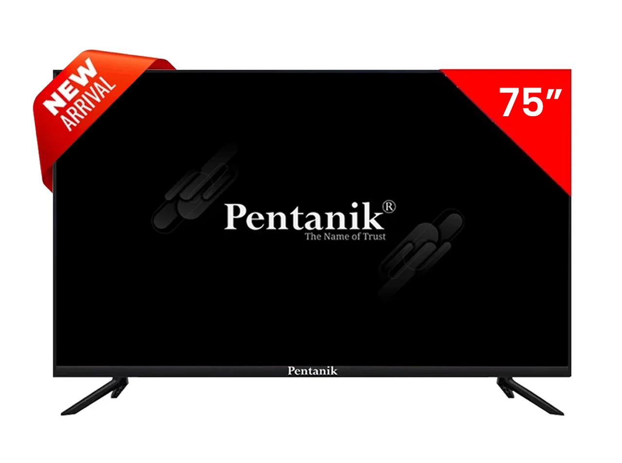 Pentanik 75 Inch 4K Voice Control TV (Frameless) view 4