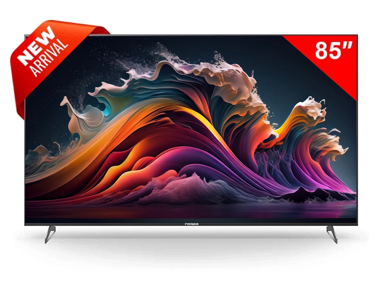 Pentanik 85 Inch 4K Voice Control TV
