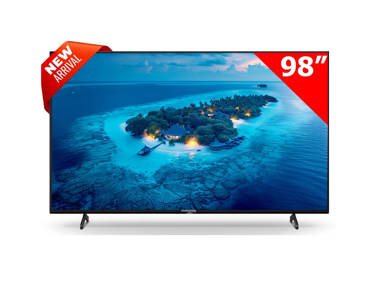 Pentanik 98 inch 4k Voice Control TV view 2