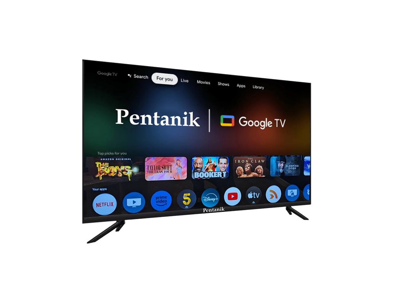 Pentanik Google TV 50 Inch 4K FL VC view 3
