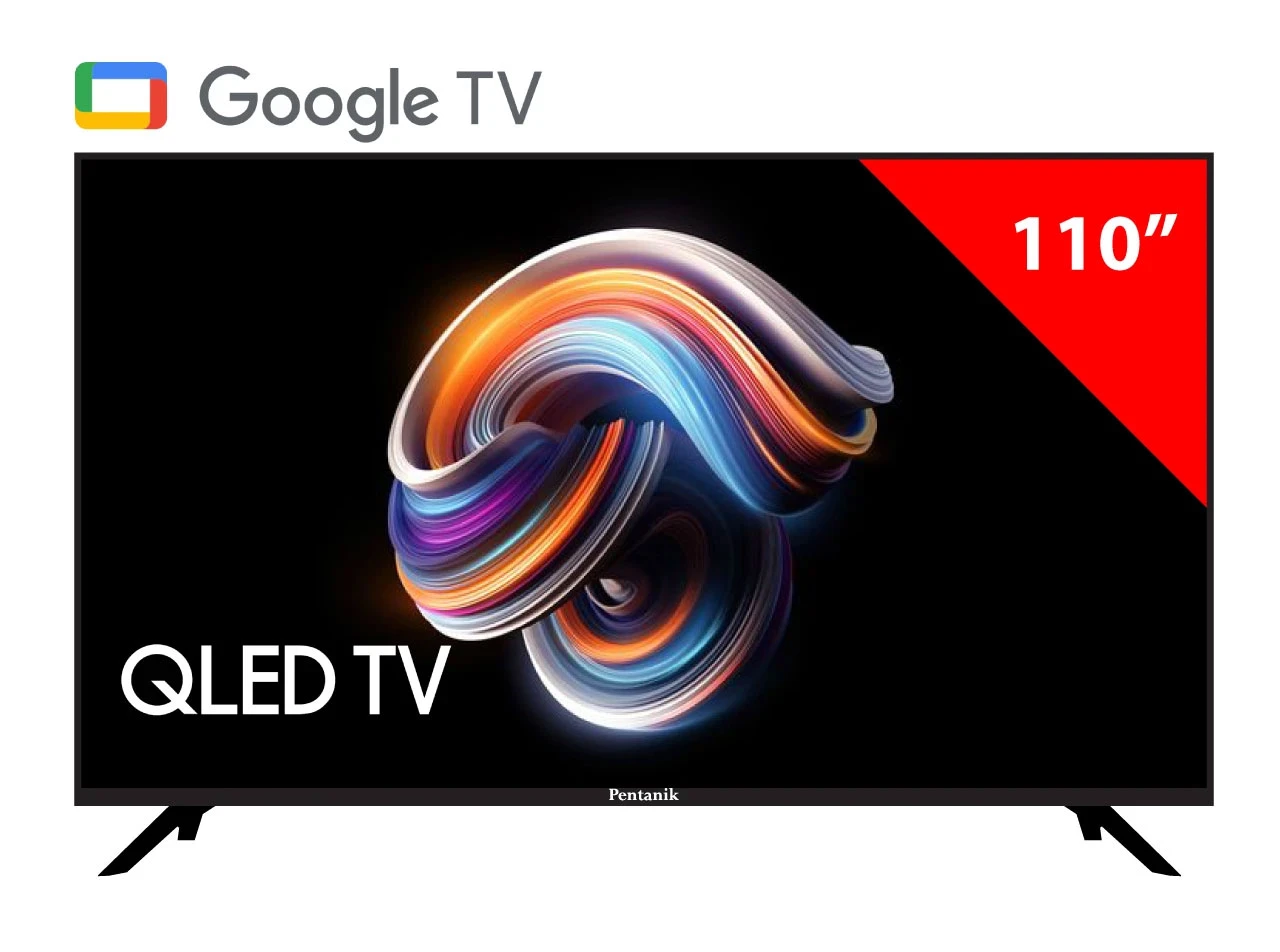 Pentanik 110 Inch Google 4k QLED TV Price In Bangladesh