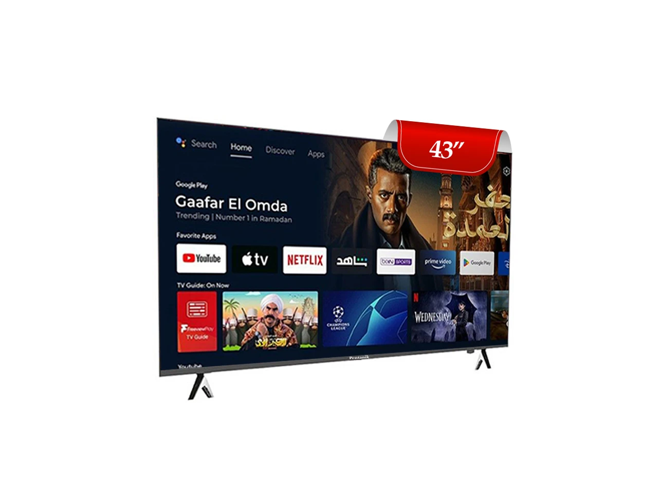 Pentanik 43 inch Google 4K Voice Control TV view 2