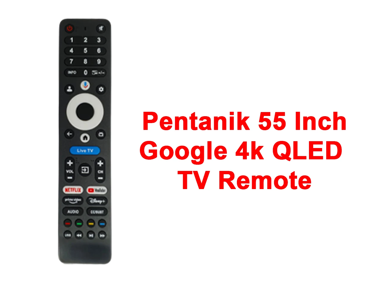 Pentanik 55 Inch Google 4k QLED TV view 4