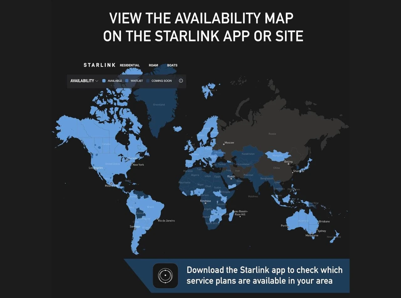 Starlink Gen 3 Standard Kit – WiFi 6 & Satellite view 3