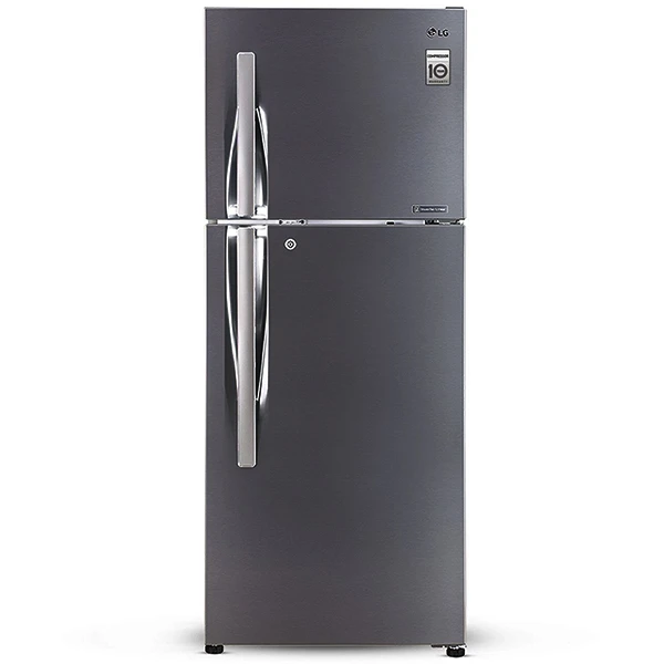 LG 284 LITER NO-FROST REFRIGERATOR SHINY STEEL view 2