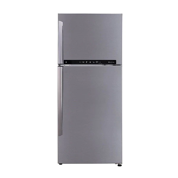 LG 437 LITER TOP MOUNT NO-FROST REFRIGERATOR SHINY STEEL view 2