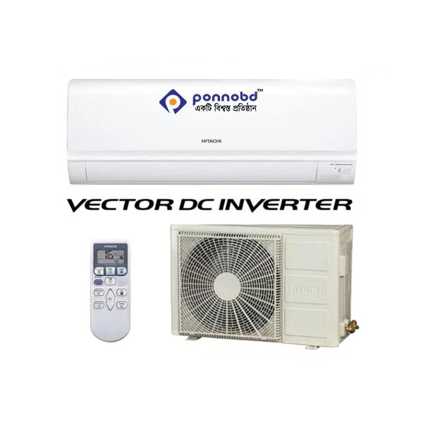 Hitachi 2.5ton inverter AC RAS-DX24CJ view 2