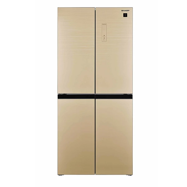 Sharp 4-Door Inverter Refrigerator SJ-EFD589X-G | 401 Liters - Golden view 2