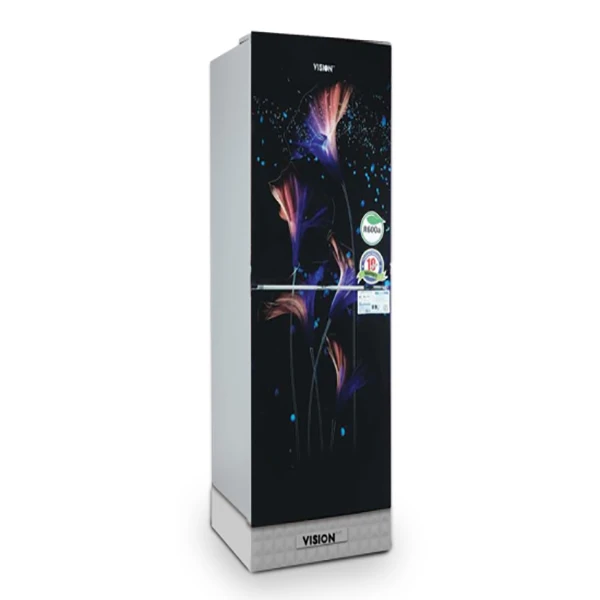 VSN GD Refrigerator RE-180 Liter Lotus Black Diamond-TM view 2