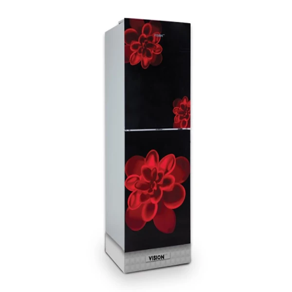 VSN GD Refrigerator RE-238L Red Rose Flower-BM view 2