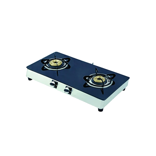 DOUBLE BURNER  GLASS GAS STOVE 2033 view 3