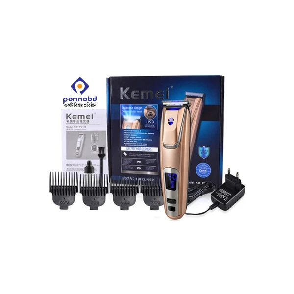 Kemei KM-PG102 Powerful Professional LCD Trimmer view 3