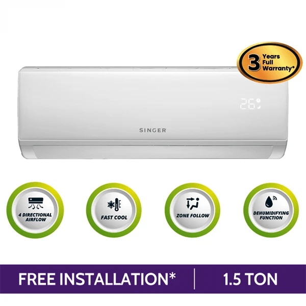 SINGER Low Voltage AC | 1.5 Ton | 18IFLVSWT