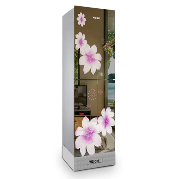 VSN GD Refrigerator RE-262L Mirror White Purple-TM view 1